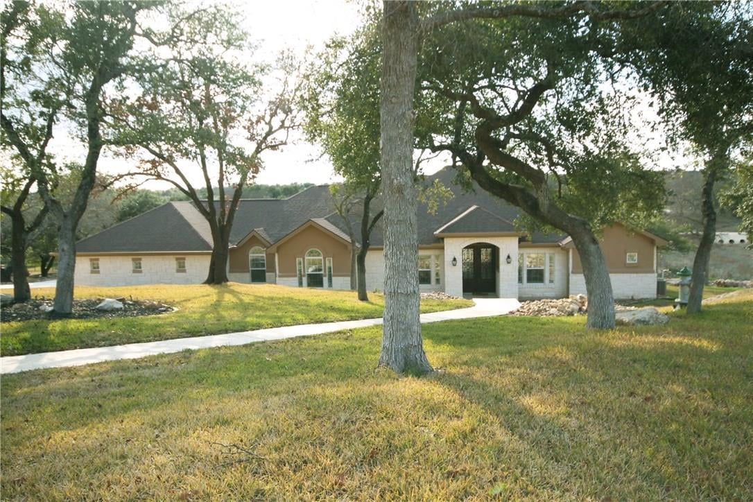 133 Tuscany Way - front exterior - Luxury home in Final Sec 5, Georgetown, TX