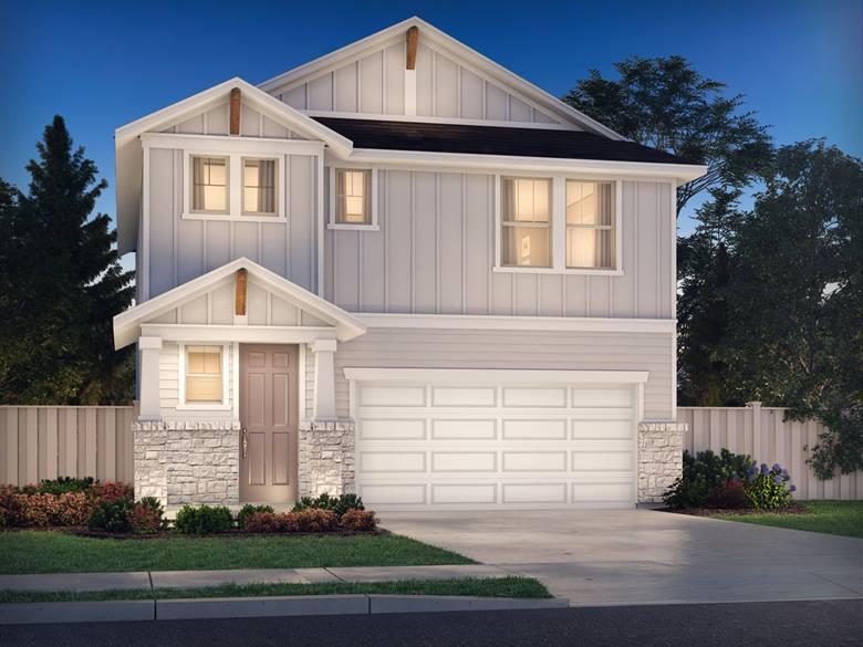 133 Woodbrook Dr - front exterior - Luxury home in Travena, Georgetown, TX
