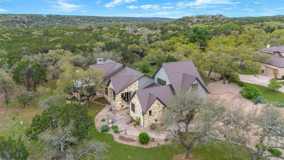 1330 Ranchers Club Ln - front exterior - Luxury home in La Ventana Ph 7, Driftwood, TX