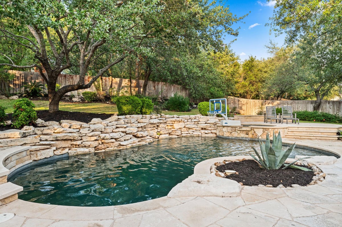 13300 Country Lake Dr - front exterior - Luxury home in Steiner Ranch Ph 02 Sec 05, Austin, TX