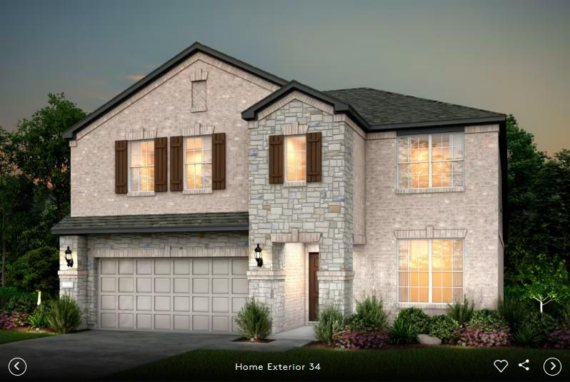 13304 Cuchillo PATH - front exterior - Luxury home in Lagos, Manor, TX