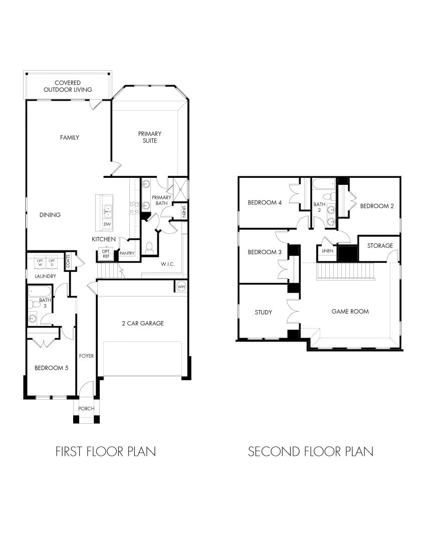 Living area at 13308 Rindle Reach Dr - 5 bed 3 bath home