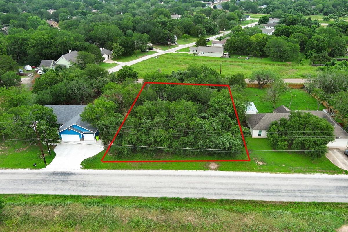 View 1331 Lovers LN in Tahitian Village, 1331 Lovers LN - front exterior - Luxury lot in Tahitian Village,, Bastrop, TX