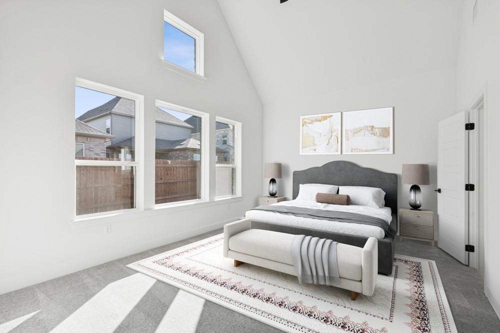 Primary bedroom at 1332 Hartley Dr - 3 bed 2 bath home