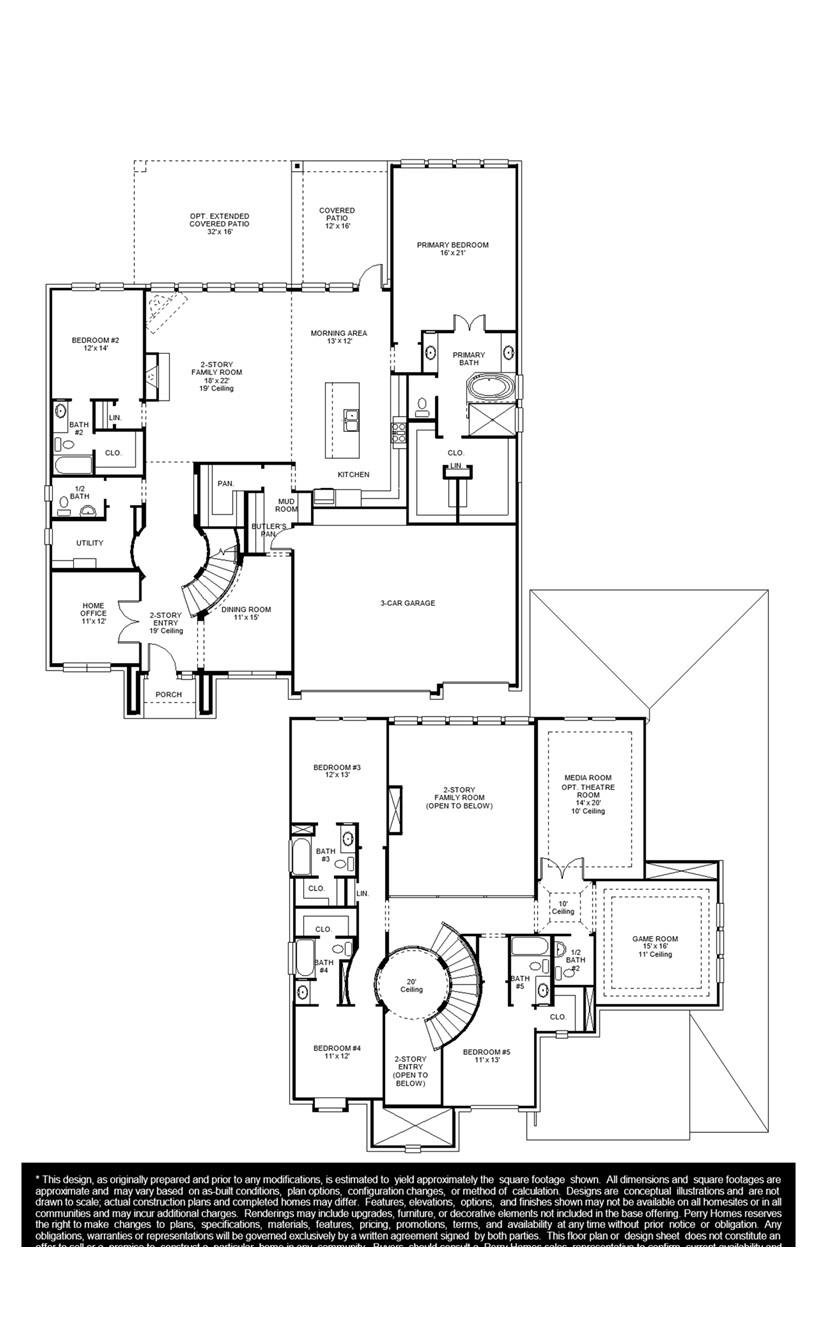 Living area at 1332 Jolie Rose Bnd - 5 bed 5 bath home