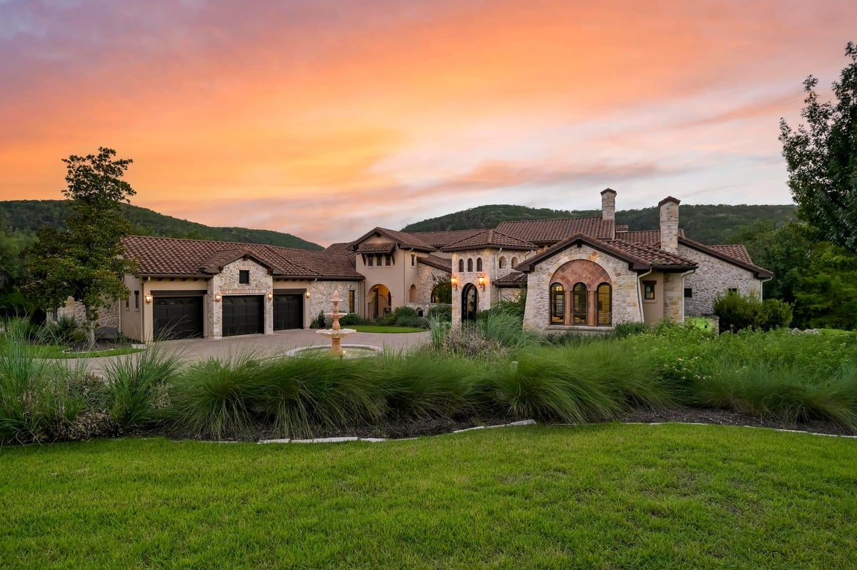 View 13322 Shore Vista Dr in River Bend 13322 Shore Vista Dr - front exterior - Luxury home in River Bend, Austin, TX