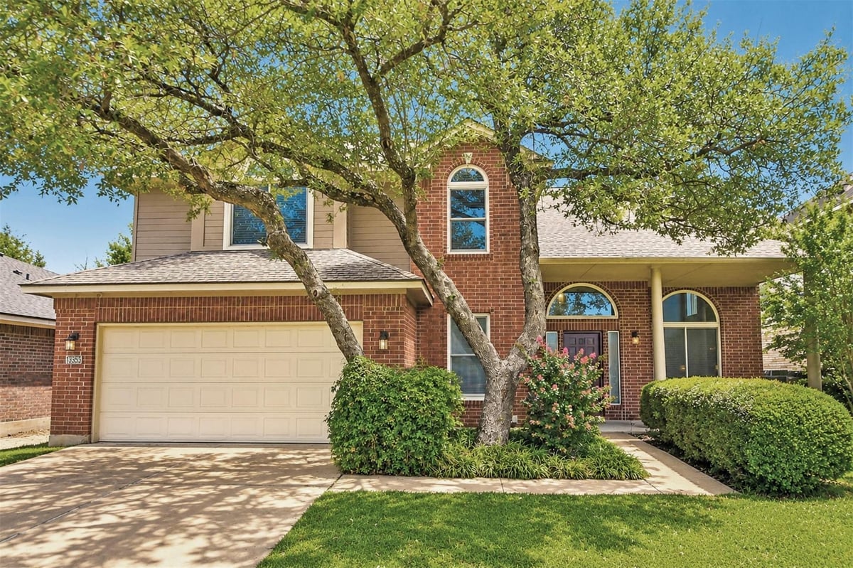 View 13353 Amasia DR in Milwood Sec 38B 13353 Amasia DR - front exterior - Luxury home in Milwood Sec 38B, Austin, TX