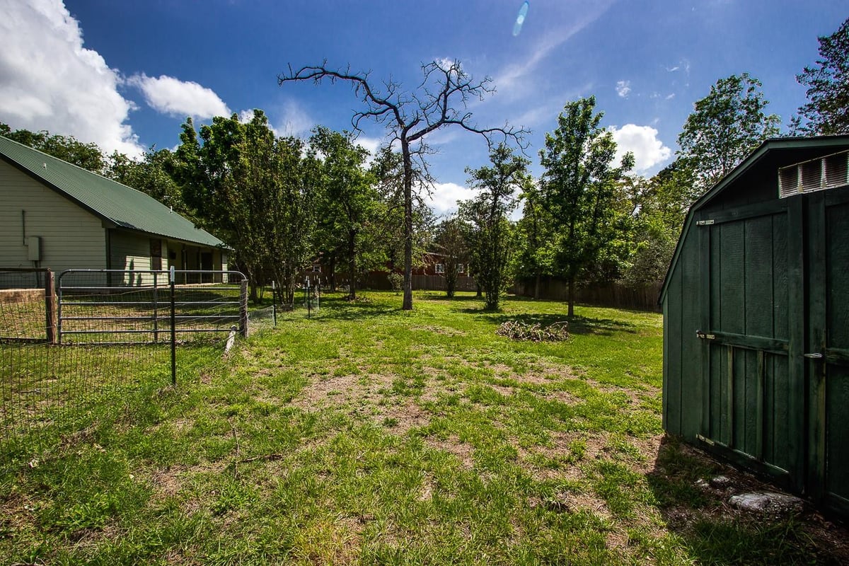 View 134 HIGH TIMBERS Rd in CIRCLE D SEC 4 134 HIGH TIMBERS Rd - front exterior - Luxury home in CIRCLE D SEC 4, Bastrop, TX
