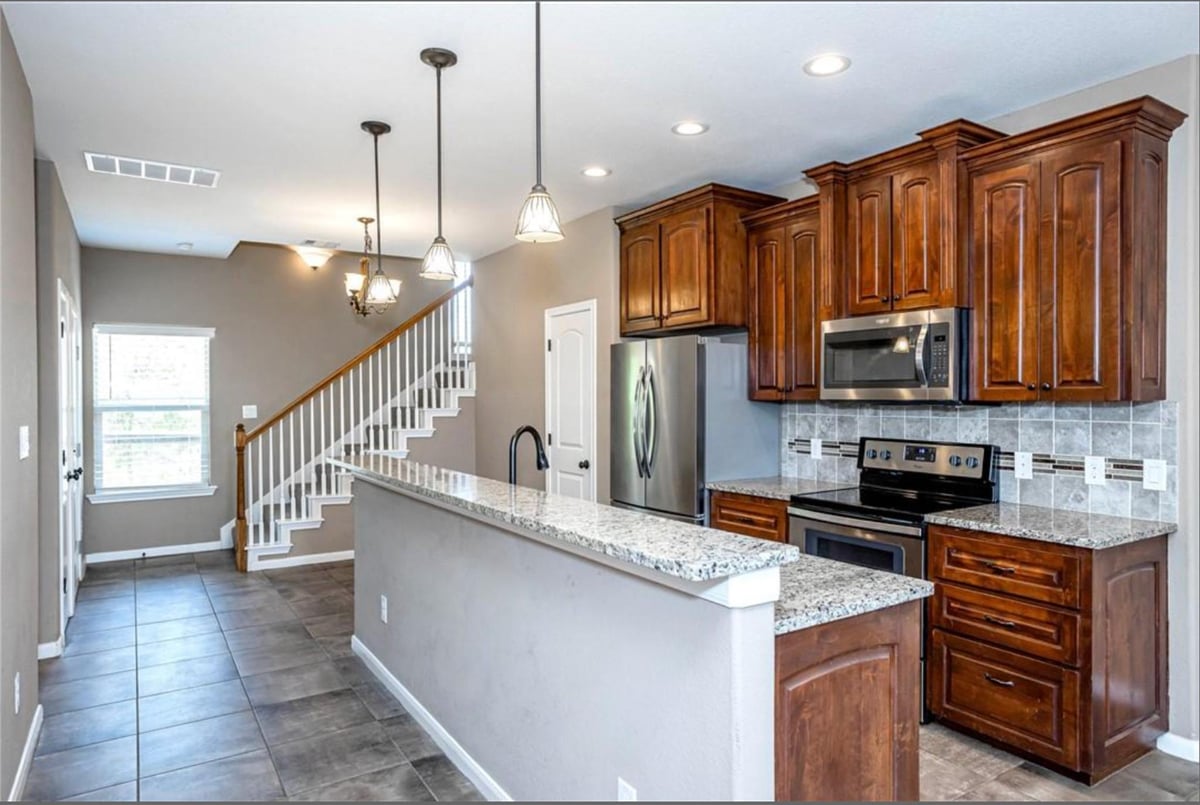 Kitchen at 134 Honopu Dr - Tahitian Village,, Bastrop, TX