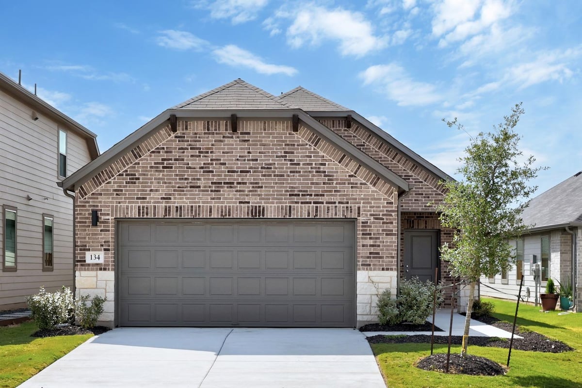 View 134 Tolo DR in Trinity Ranch 134 Tolo DR - front exterior - Luxury home in Trinity Ranch, Elgin, TX
