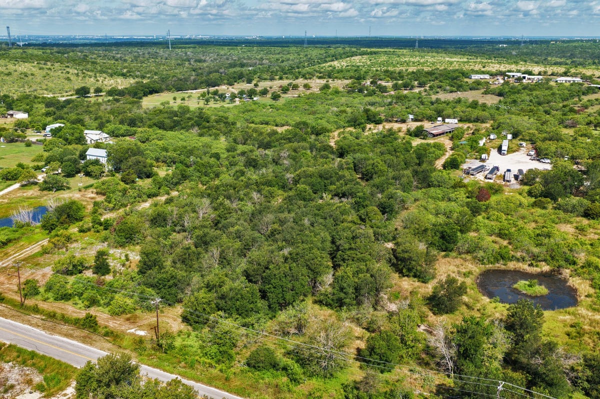 View 13414 Elm Grove RD in Elm Grove Estates 13414 Elm Grove RD - front exterior - Luxury lot in Elm Grove Estates, Buda, TX