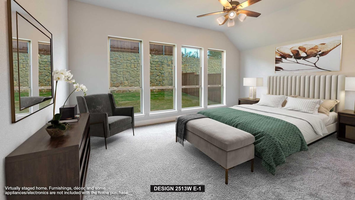 Primary bedroom at 135 Hadleigh Dr - 4 bed 3 bath home