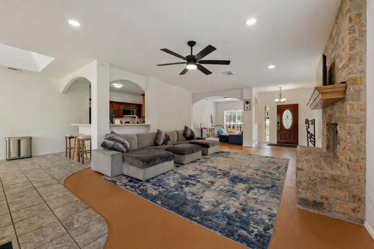 Primary bedroom at 13500 Copper Hills Dr - 3 bed 2 bath home