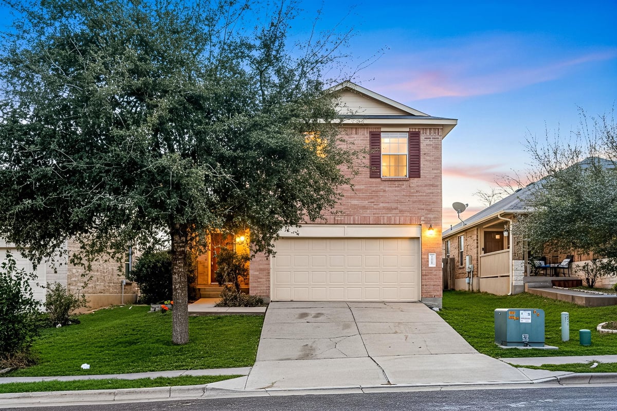 View 13505 Lismore Ln in Cantarra Sec 01 13505 Lismore Ln - front exterior - Luxury home in Cantarra Sec 01, Pflugerville, TX