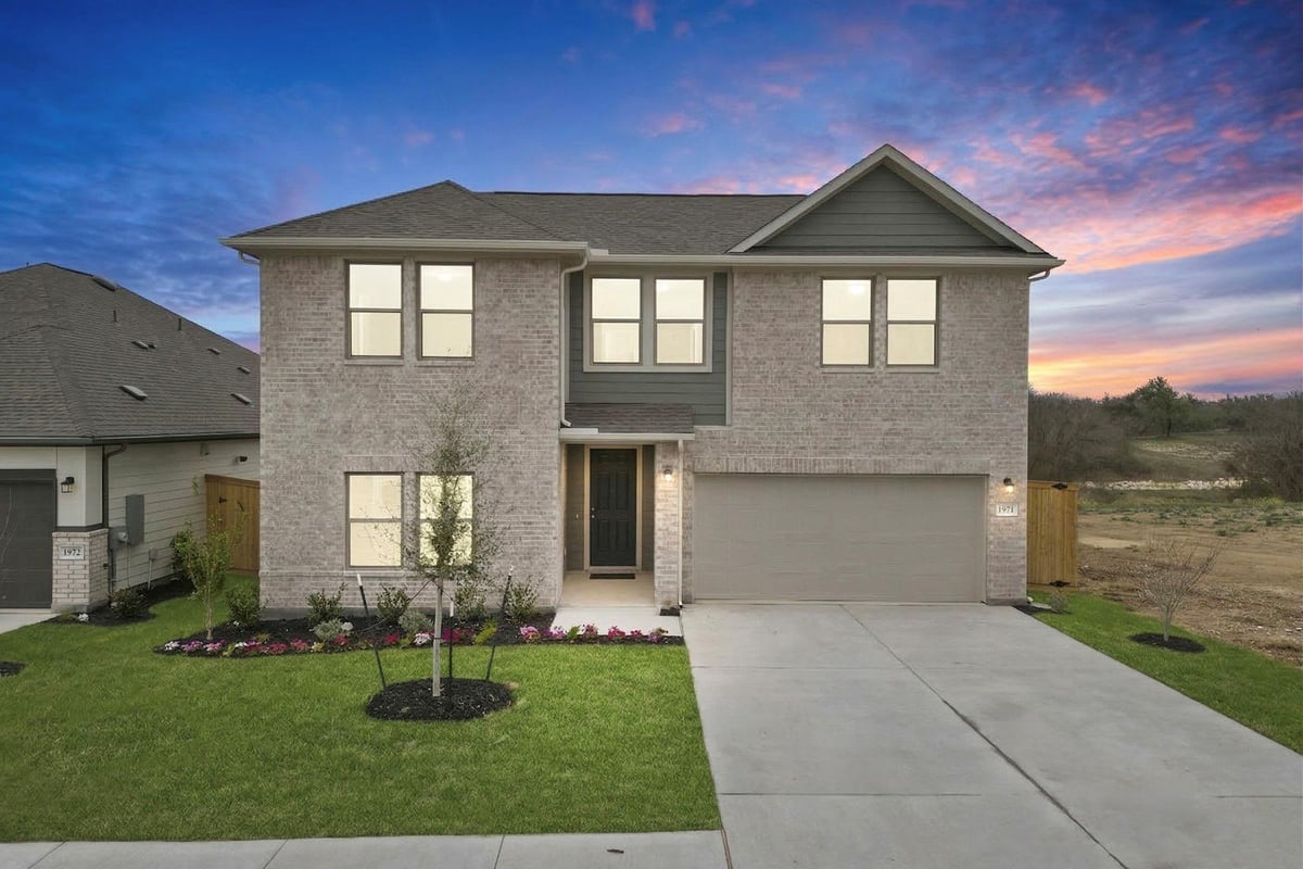 View 13508 Gray Landing Dr in Briarwood 13508 Gray Landing Dr - front exterior - Luxury home in Briarwood, Elgin, TX