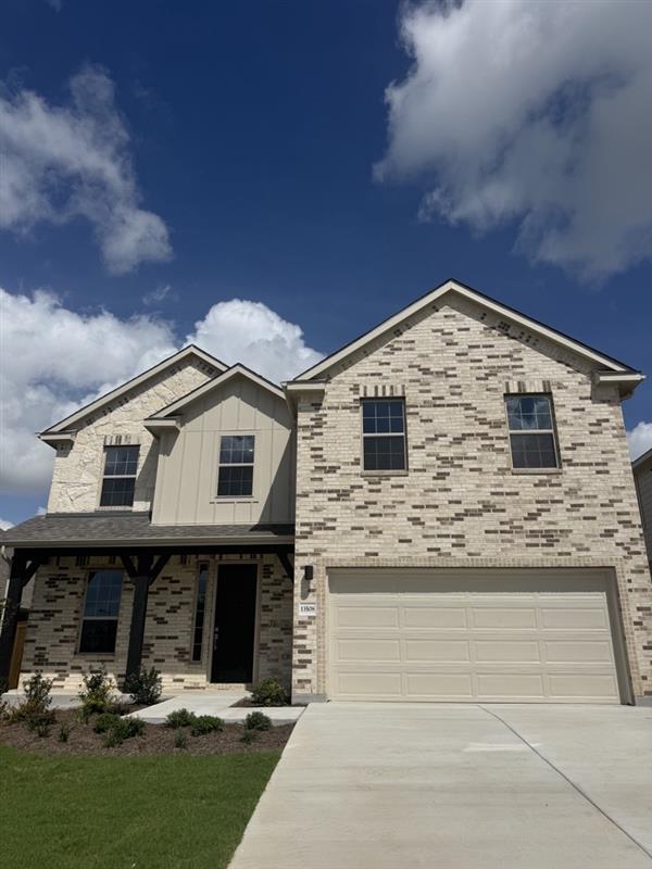 View 13508 Hamilton Hart DR in Briarwood 13508 Hamilton Hart DR - front exterior - Luxury home in Briarwood, Elgin, TX