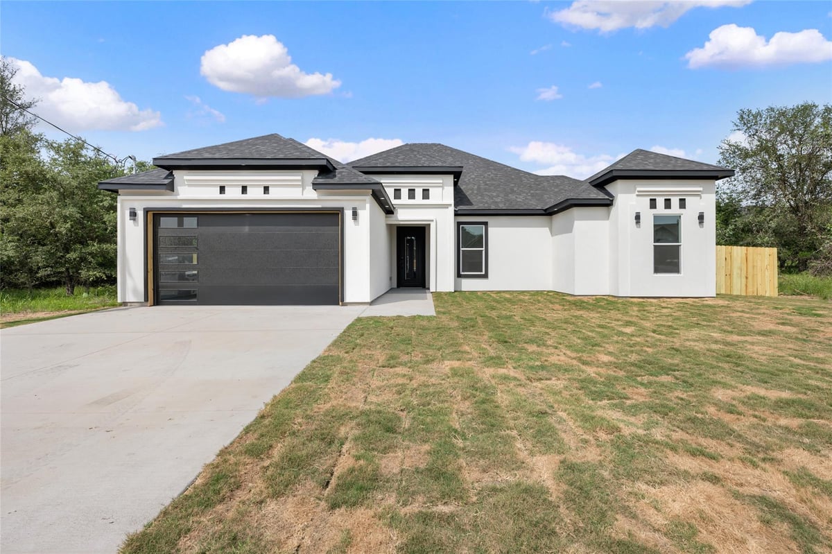 View 136 Waimanalo LN in Tahitian Village, 136 Waimanalo LN - front exterior - Luxury home in Tahitian Village,, Bastrop, TX