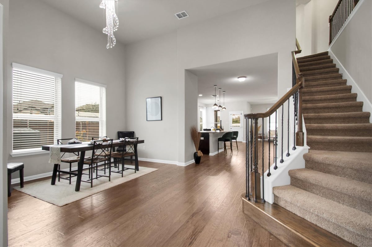 Living area at 13601 Larrys Ln - 4 bed 3 bath home