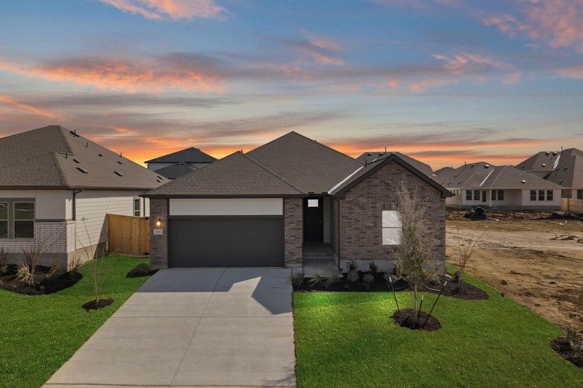 View 13613 Gray Landing Dr in Briarwood 13613 Gray Landing Dr - front exterior - Luxury home in Briarwood, Elgin, TX