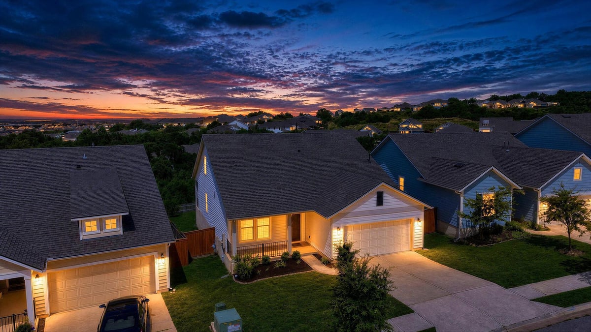 137 Broken Oak DR - front exterior - Luxury home in Orchard Ridge, Liberty Hill, TX