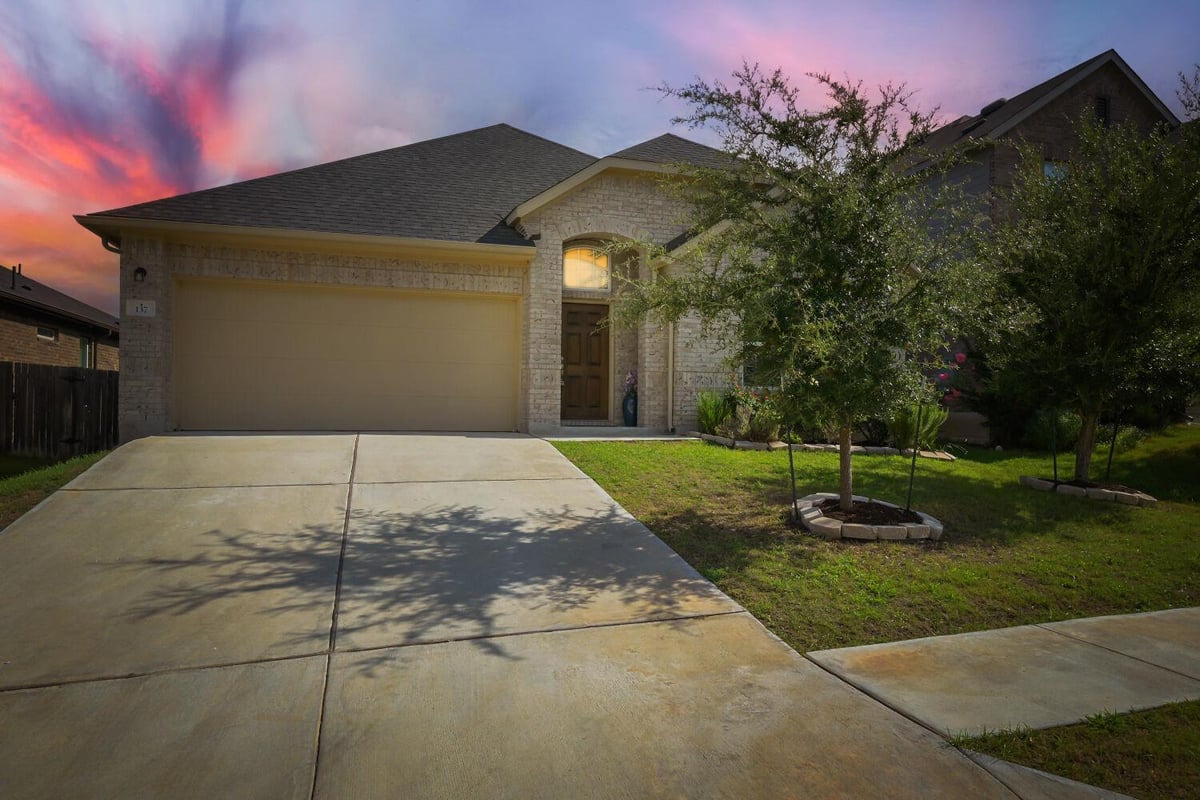 View 137 Switch Bud DR in Sunfield Ph Three Sec Five C 137 Switch Bud DR - front exterior - Luxury home in Sunfield Ph Three Sec Five C, Buda, TX