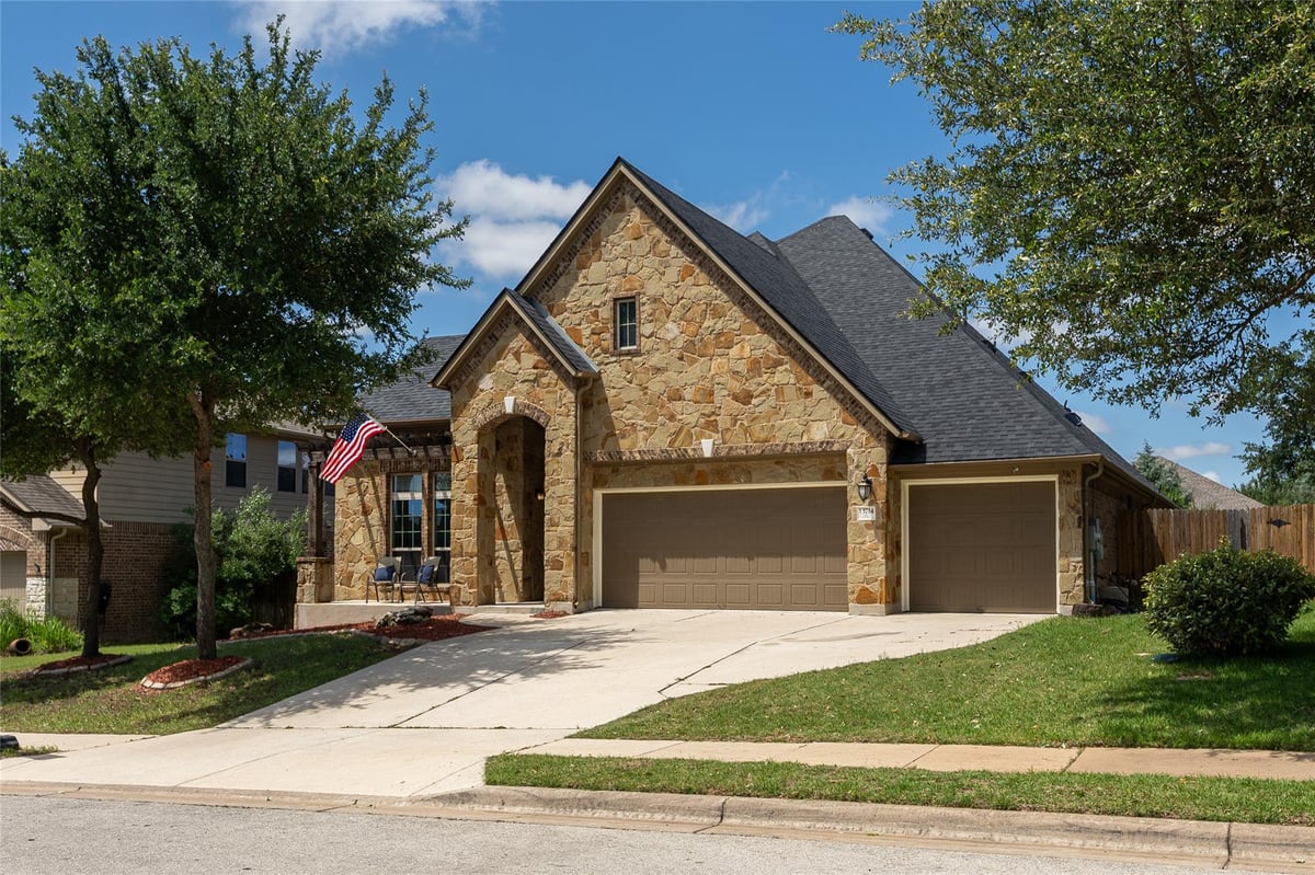 View 13714 Mesa Verde DR in BELTERRA 13714 Mesa Verde DR - front exterior - Luxury home in BELTERRA, Austin, TX