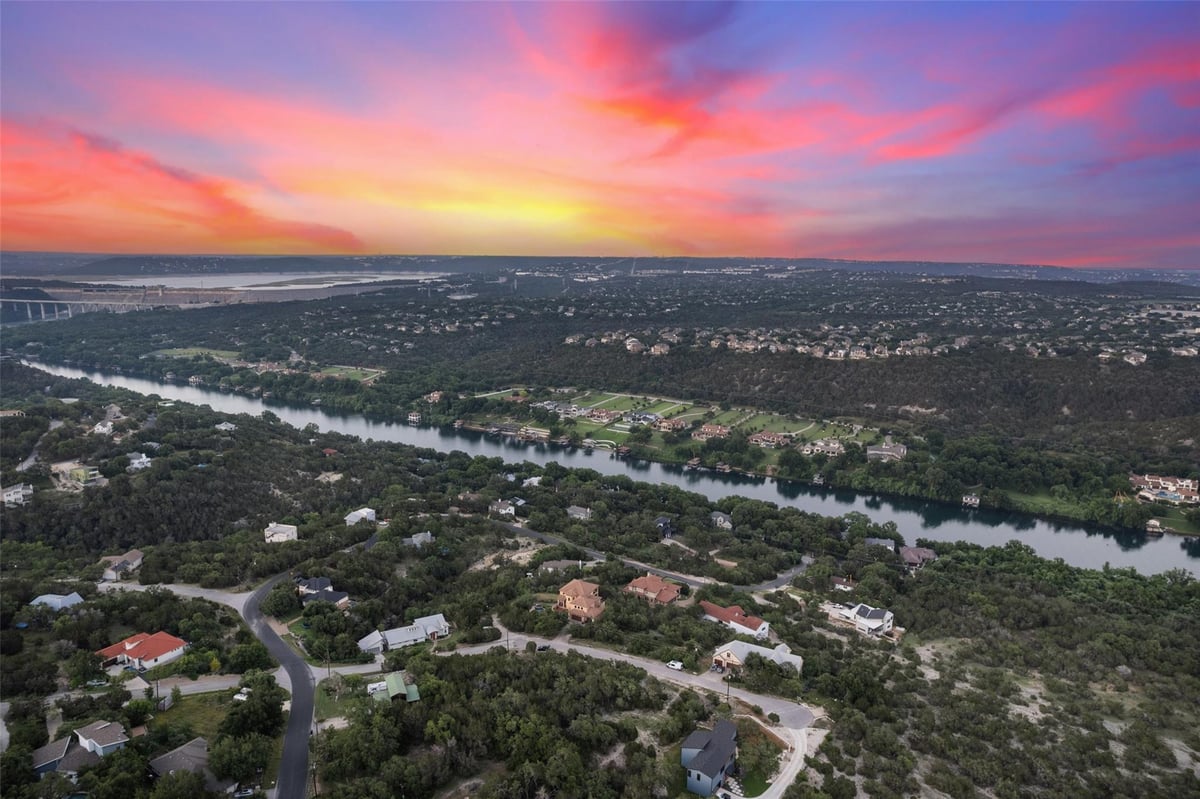 View 13715 Wild Turkey Pass in Apache Shores Sec 06 13715 Wild Turkey Pass - front exterior - Luxury lot in Apache Shores Sec 06, Austin, TX
