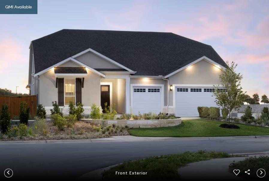 View 138 Brown Thrasher Pass in 6 Creeks 138 Brown Thrasher Pass - front exterior - Luxury home in 6 Creeks, Kyle, TX