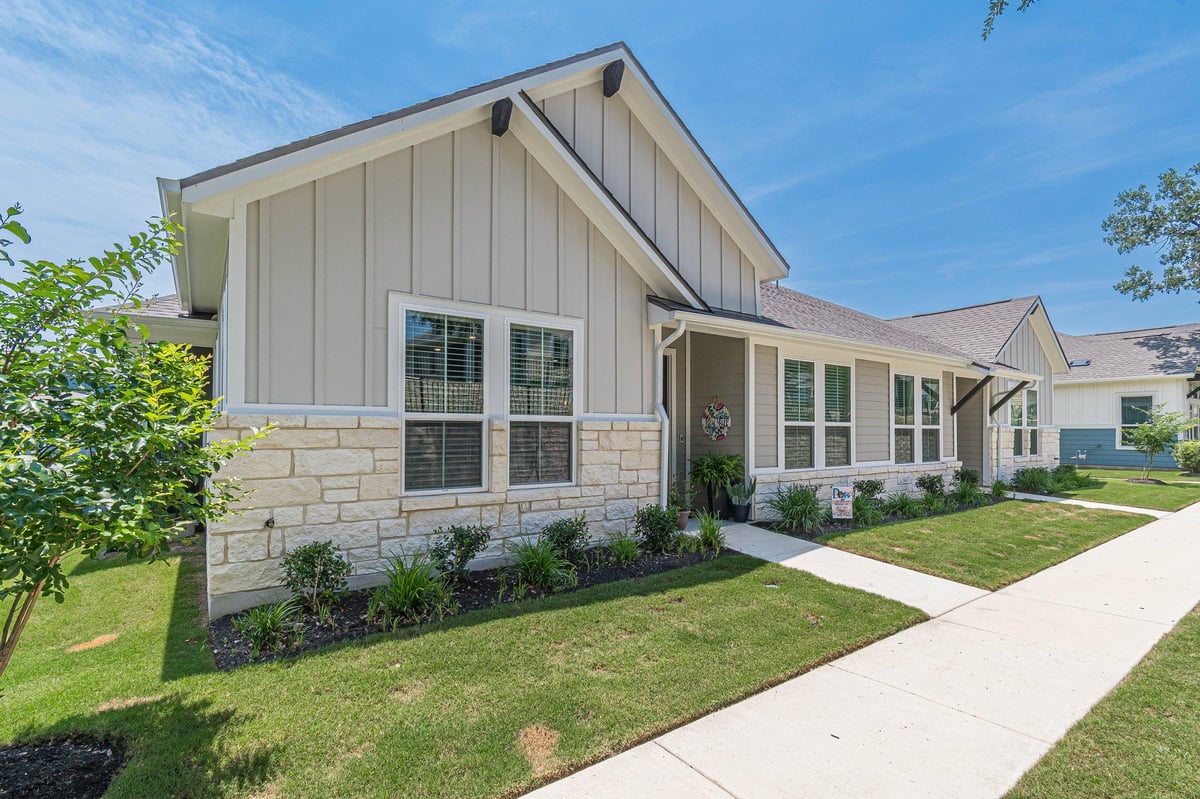 View 138 Harborside Dr Unit #101 in Kissing Tree 138 Harborside Dr Unit #101 - front exterior - Luxury home in Kissing Tree, San Marcos, TX
