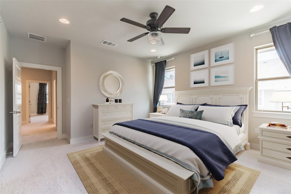 Bathroom at 13800 Lyndhurst St Unit #221 - 4 bed 3 bath home