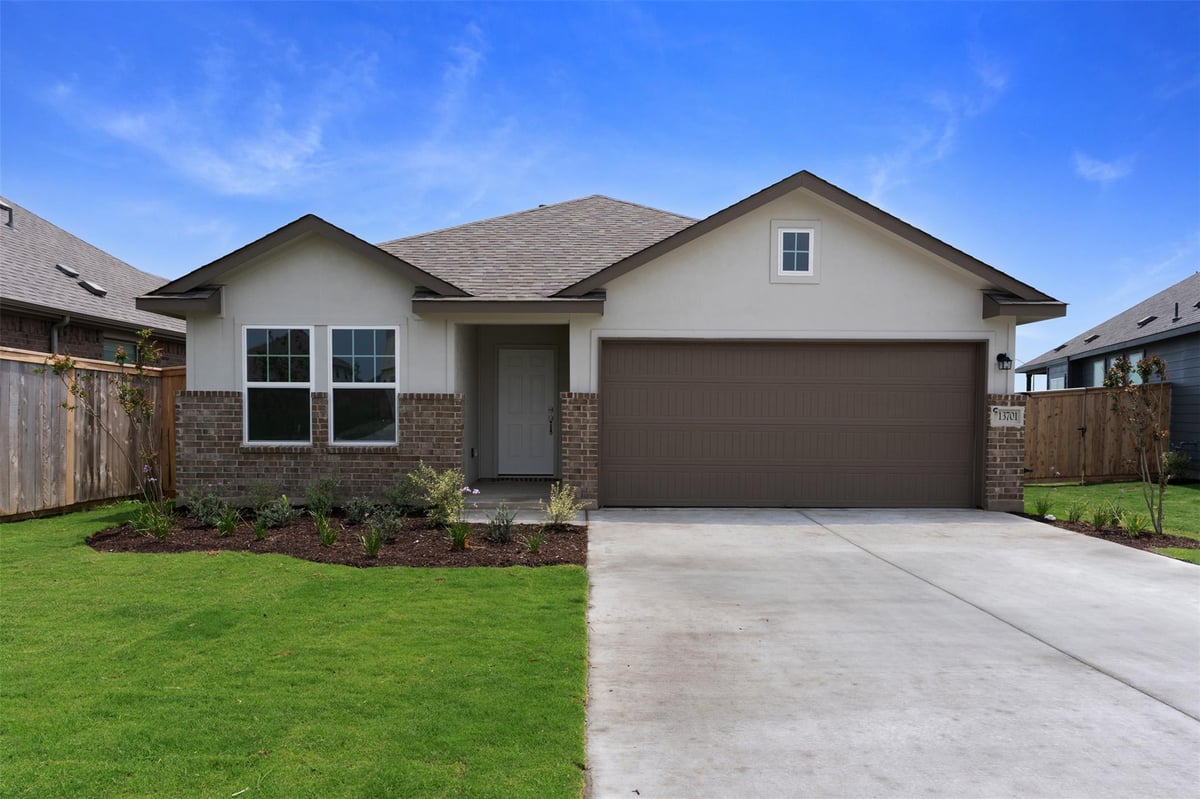 View 13804 Ryan Range LN in Briarwood 13804 Ryan Range LN - front exterior - Luxury home in Briarwood, Elgin, TX