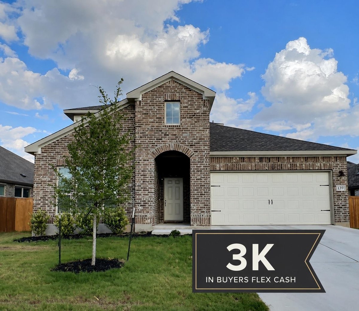 View 139 Billowing WAY in Crosswinds Ph Two 139 Billowing WAY - front exterior - Luxury home in Crosswinds Ph Two, Kyle, TX
