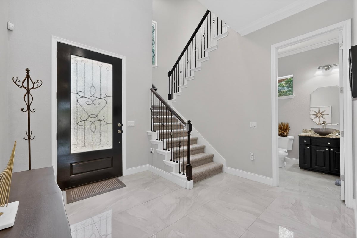 Primary bedroom at 13900 Tyburn Trl - 4 bed 4 bath home