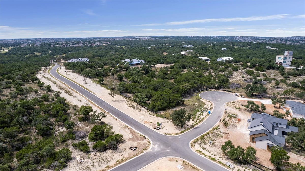 View 13950 Evergreen Way in HawkRidge Ph 1 13950 Evergreen Way - front exterior - Luxury lot in HawkRidge Ph 1, Austin, TX