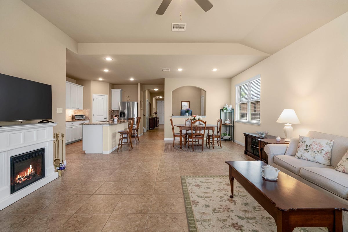 Living area at 140 Brockston Dr - 4 bed 2 bath home