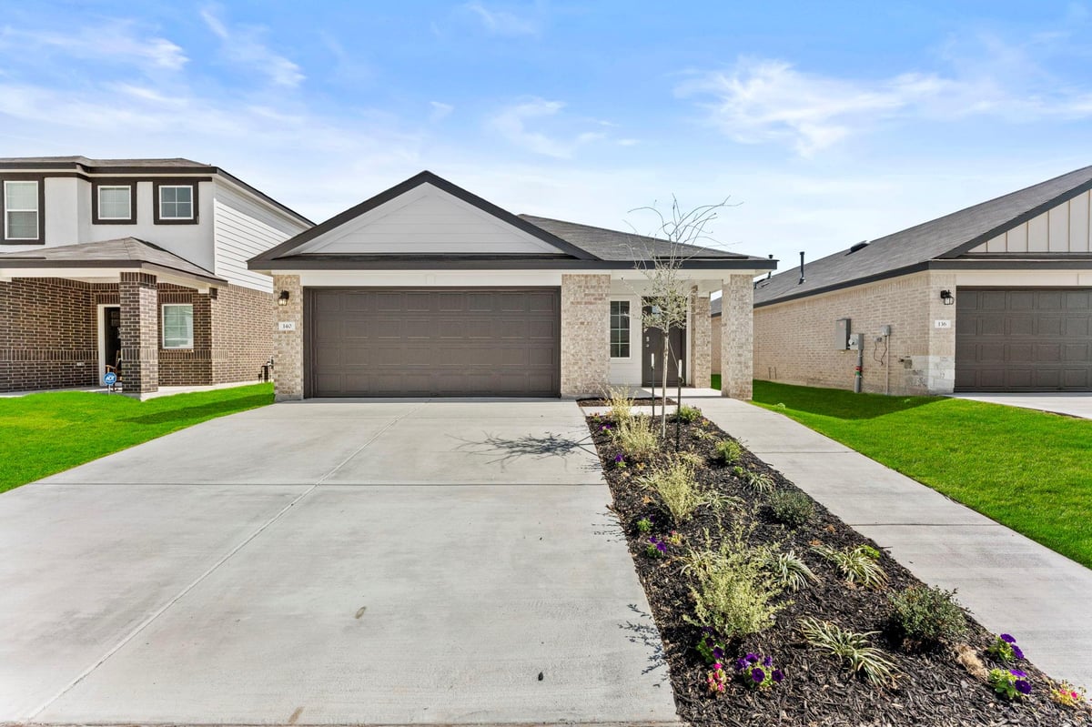 View 140 RAYMONDVILLE Path in WHISPER SOUTH 140 RAYMONDVILLE Path - front exterior - Luxury home in WHISPER SOUTH, San Marcos, TX