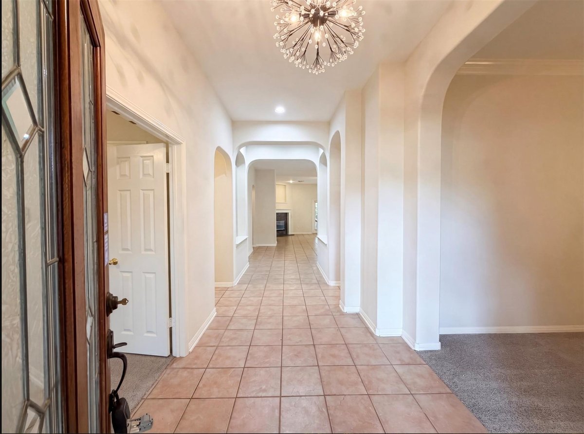 Living area at 1400 Hunter Ace Way - 4 bed 2 bath home