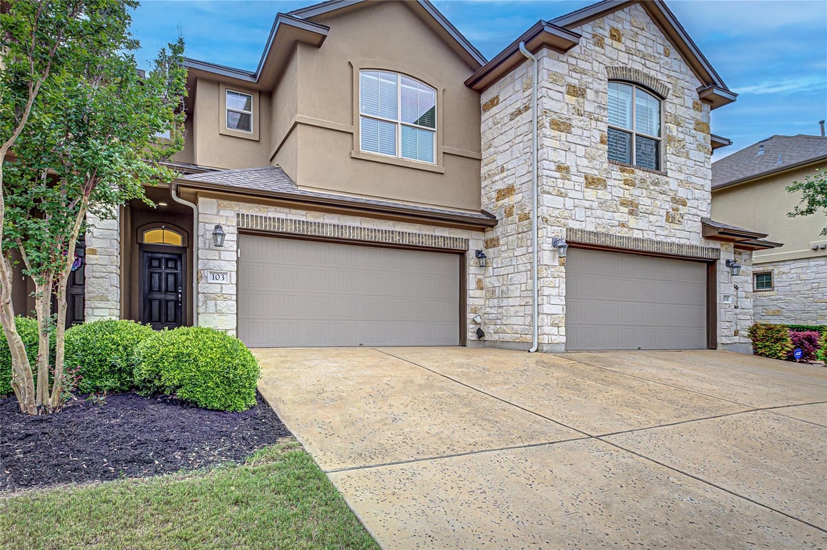 View 14001 Avery Ranch Blvd Unit #103 in Avery Ranch 14001 Avery Ranch Blvd Unit #103 - front exterior - Luxury home in Avery Ranch, Austin, TX