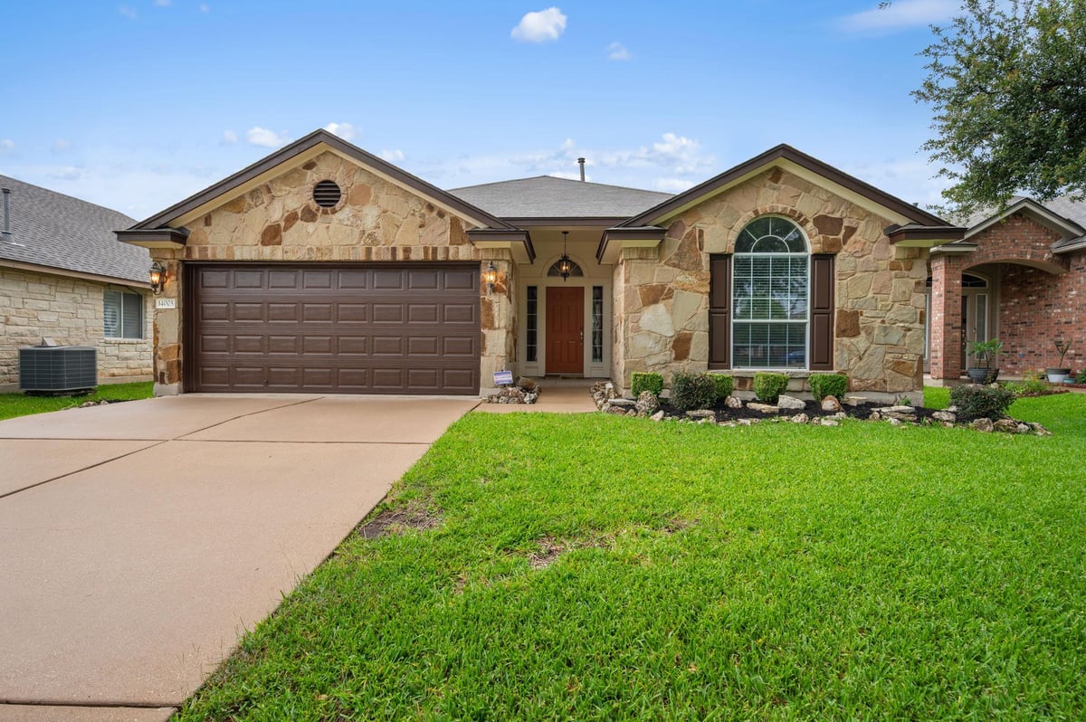 View 14005 Boquillas Canyon DR in Avery Ranch Far West Ph 02 Sec 02 14005 Boquillas Canyon DR - front exterior - Luxury home in Avery Ranch Far West Ph 02 Sec 02, Austin, TX