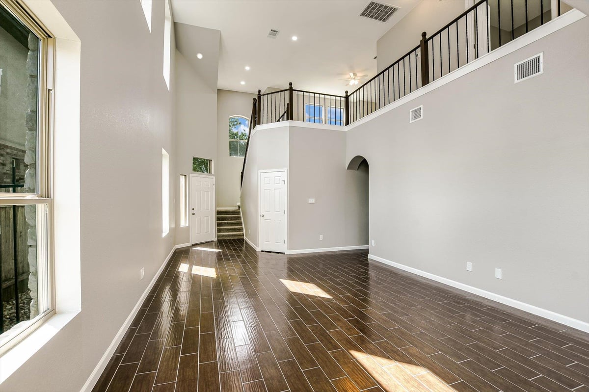 Primary bedroom at 1401 Little Elm Trl Unit #205 - 4 bed 2 bath home