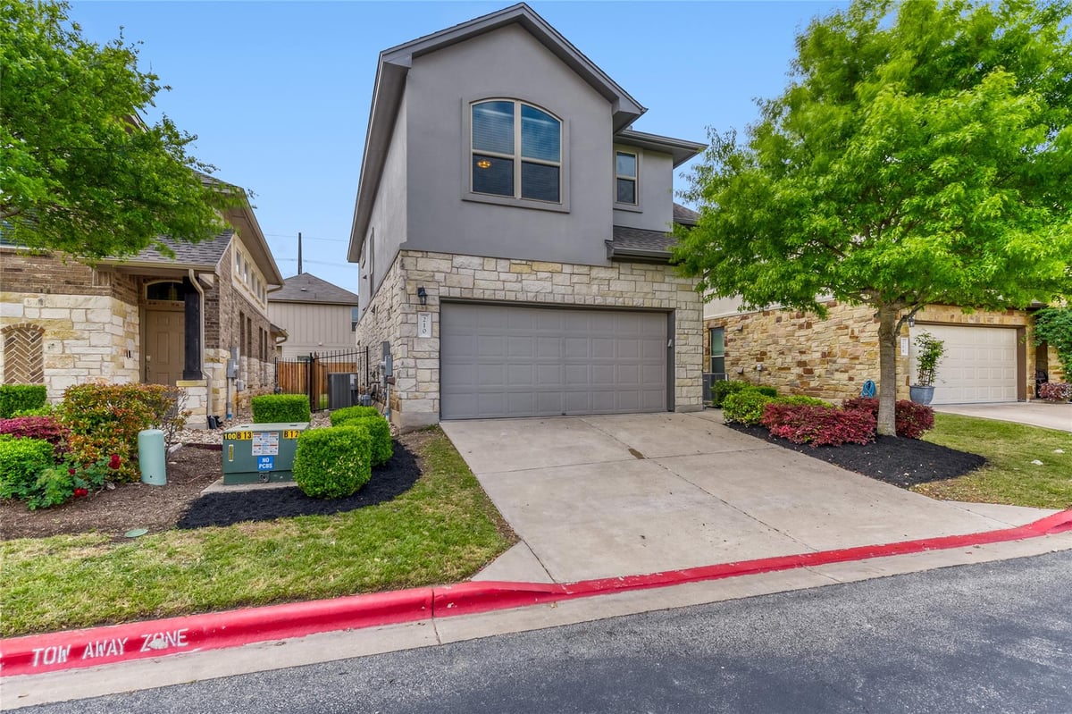 View 1401 Little Elm Trl Unit #210 in Woodford Gardens 1401 Little Elm Trl Unit #210 - front exterior - Luxury home in Woodford Gardens, Cedar Park, TX