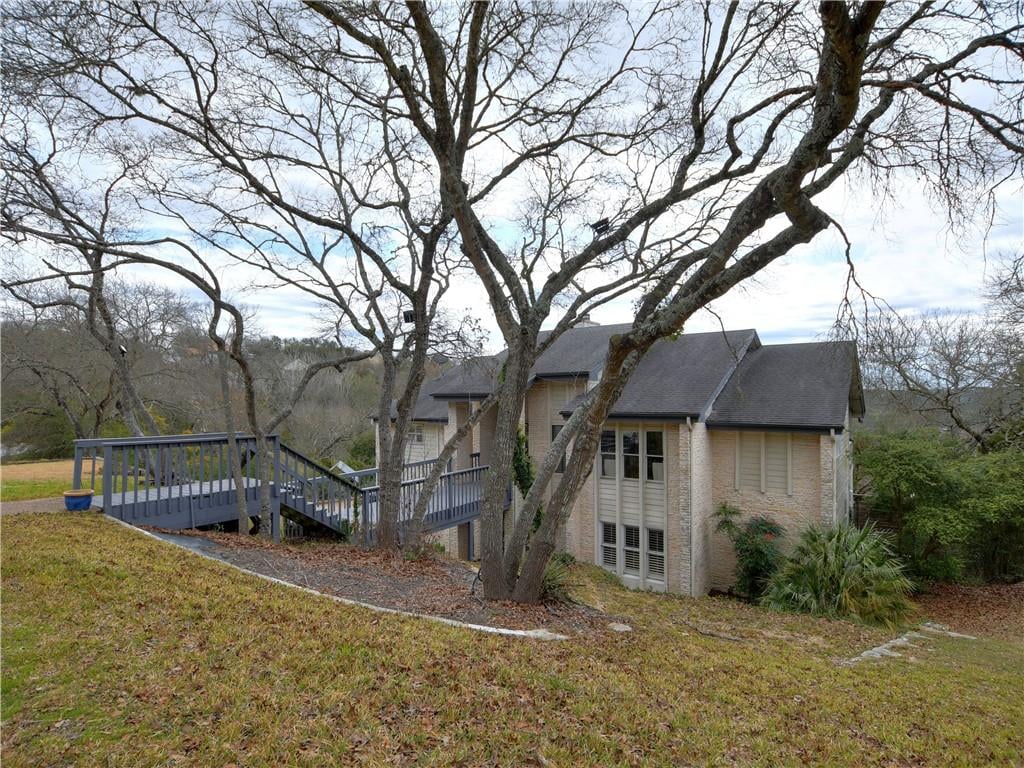 View 1402 Canoe Brook DR in Hills Lost Creek Sec 02 1402 Canoe Brook DR - front exterior - Luxury home in Hills Lost Creek Sec 02, Austin, TX
