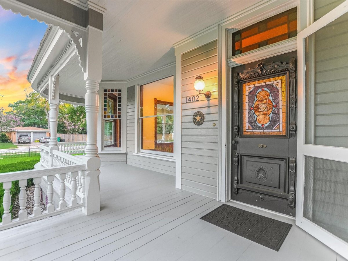 Primary bedroom at 1402 Church St - 4 bed 4 bath home