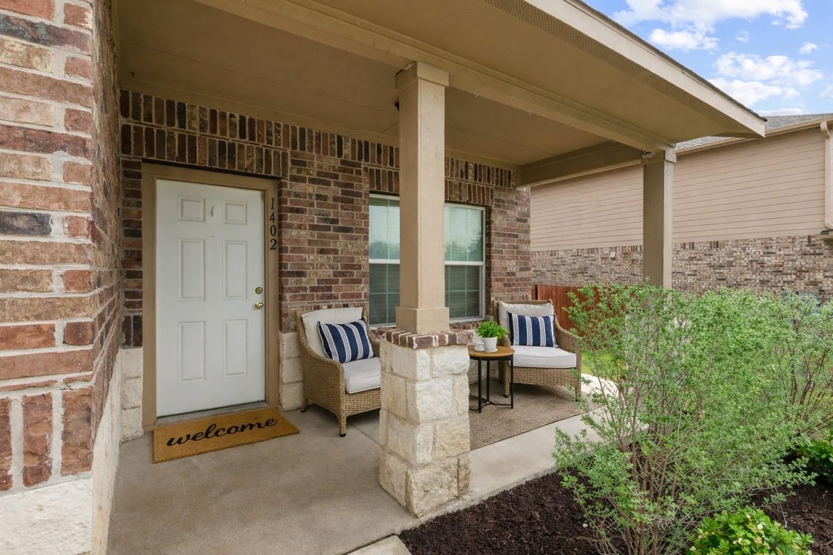Living area at 1402 Deodara Dr - 4 bed 2 bath home