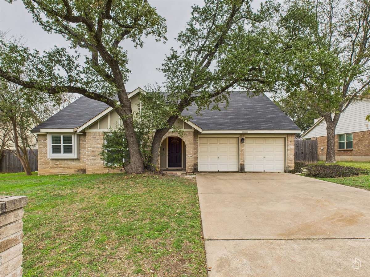 View 1404 Lance Way in Gracywoods Sec 04 1404 Lance Way - front exterior - Luxury home in Gracywoods Sec 04, Austin, TX