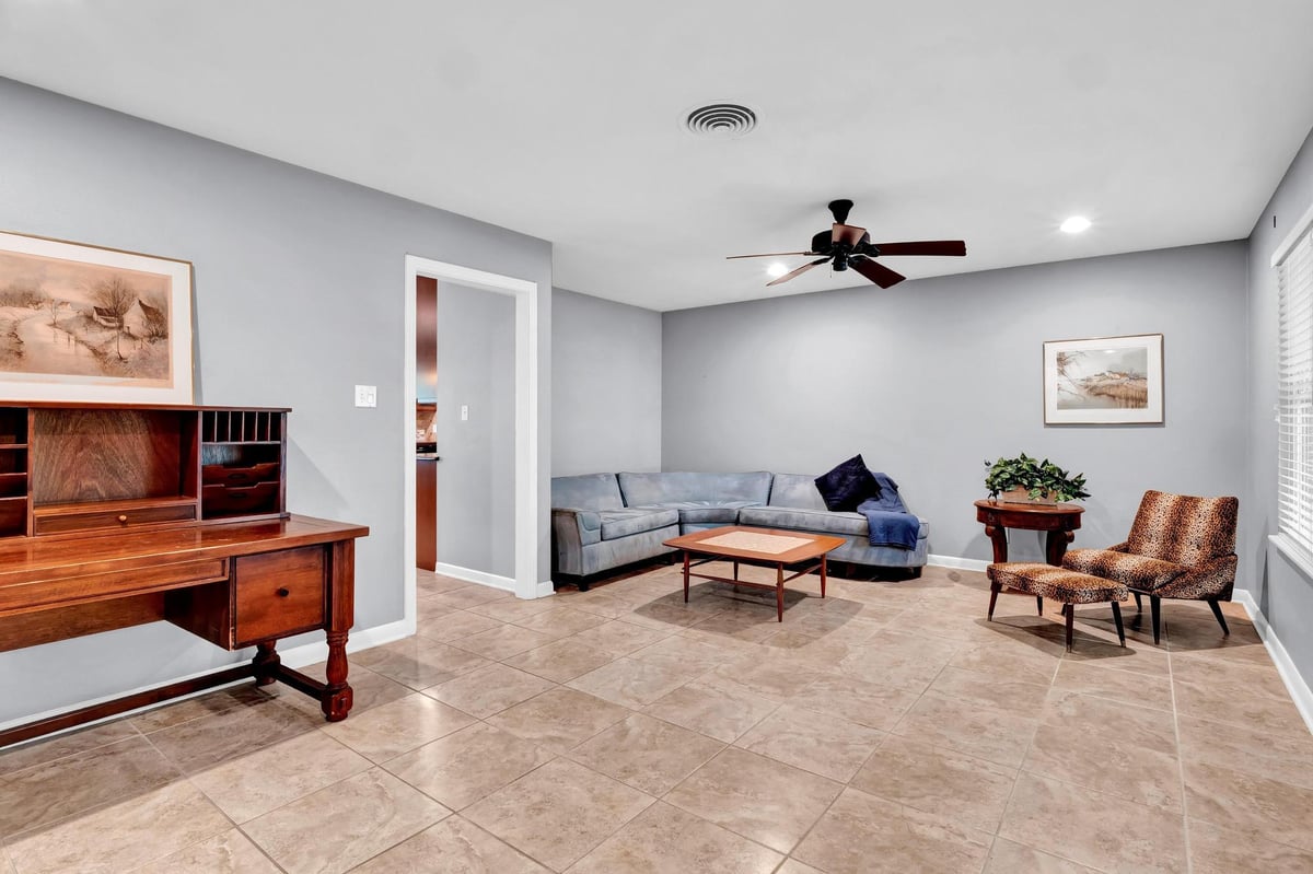 Primary bedroom at 1405 Briarcliff Blvd - 3 bed 2 bath home