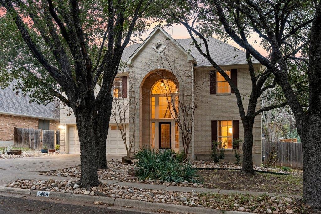 View 1406 Dapplegrey Ln in Scofield Ph 06 Sec 04 1406 Dapplegrey Ln - front exterior - Luxury home in Scofield Ph 06 Sec 04, Austin, TX