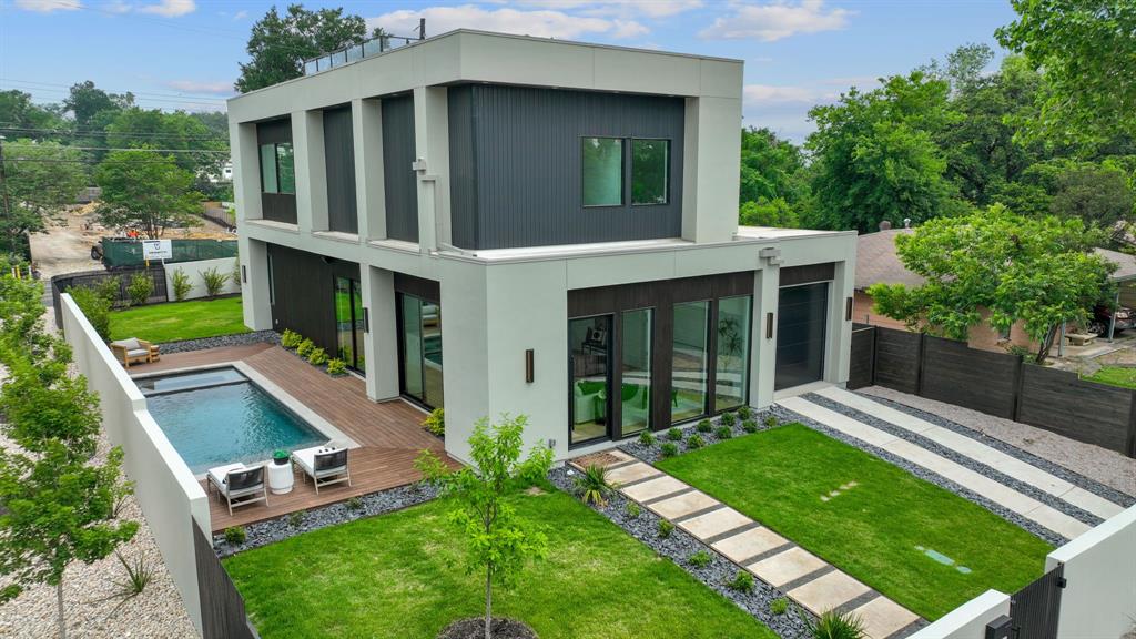 View 1406 Folts Ave in South Lund South 1406 Folts Ave - front exterior - Luxury home in South Lund South, Austin, TX