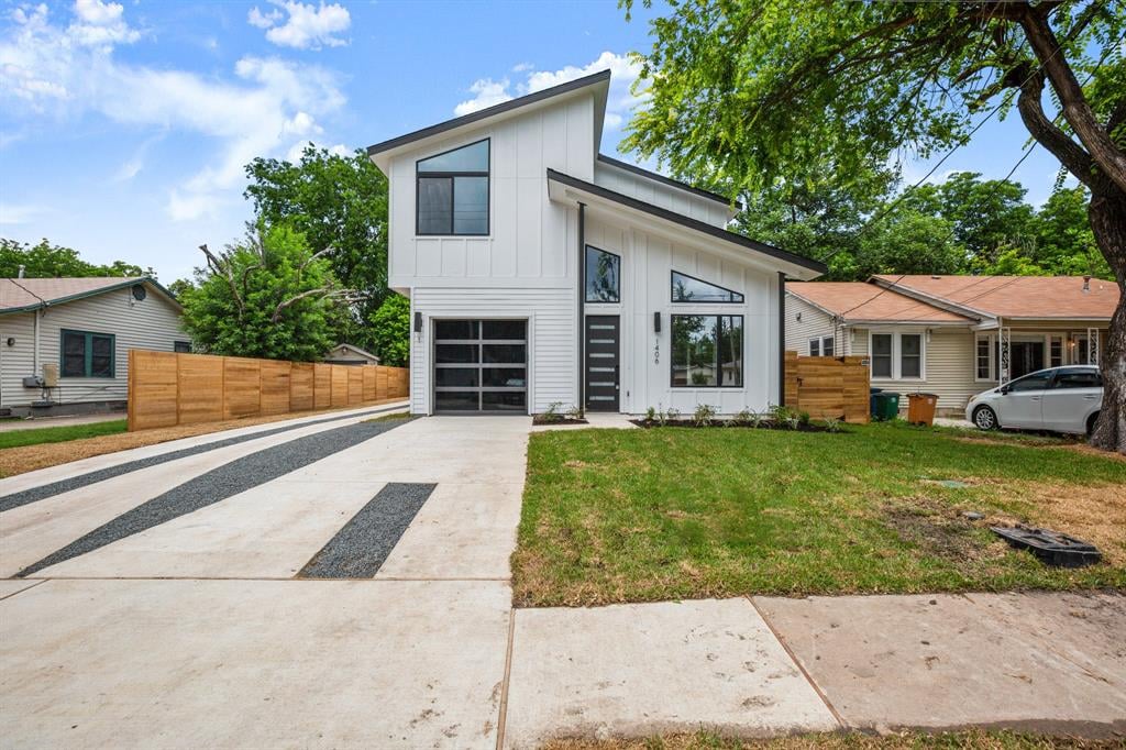 View 1406 Palo Duro Rd Unit #1 in Violet Crown Heights Sec 2 Residence 1406 Palo Duro Rd Unit #1 - front exterior - Luxury home in Violet Crown Heights Sec 2 Residence, Austin, TX