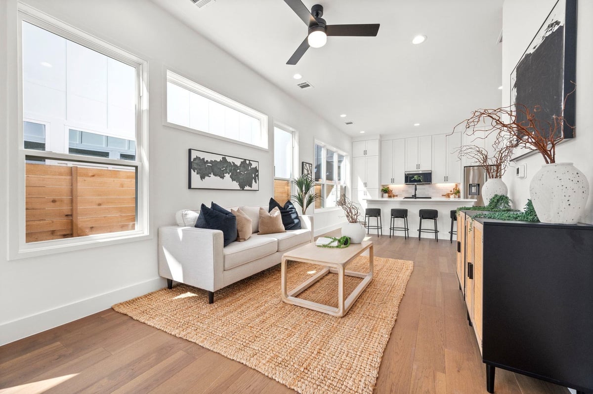 Kitchen at 1407 Cedar Ave Unit #2 - 2 bed 2 bath home